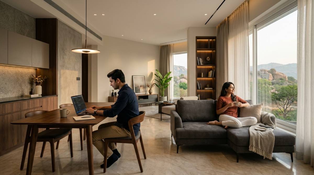 2 BHK Flats in Puppalaguda